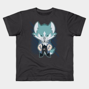 Kawaii Wolf Kids T-Shirt